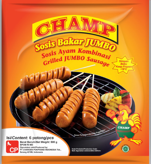 Sosis Bakar Jumbo Cp Food